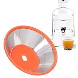 Elektrischer Entsafter-Filterkorb, Edelstahl-Siebkorb-Ersatz für Power Juicer, Entsafter-Zubehör, Geräteteile für Jack Lalanne Power Juicer-Teile, Orange, 7.5x7.5x2.4in