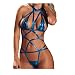 Ratoop Underwear Womens Exotic Lingerie for Sex Free Size (Free, Blue)