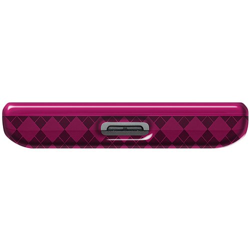 Coque TPU LG Spectrum VS920 protection silicone rose Amzer