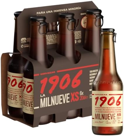 1906 - Reserva Especial XS, Cerveza Lager Extra, 6 Botellas x 20 ...