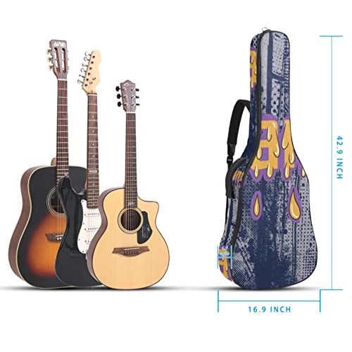 Housse de protection épaisse en éponge imperméable pour guitare acoustique, électrique, basse, guitare classique… - Les Beatles, Paul McCartney, John Lennon, RIngo Starr, George Harrison Housse de protection épaisse en éponge imperméable pour guitare acoustique, électrique, basse, guitare classique… – Image 6
