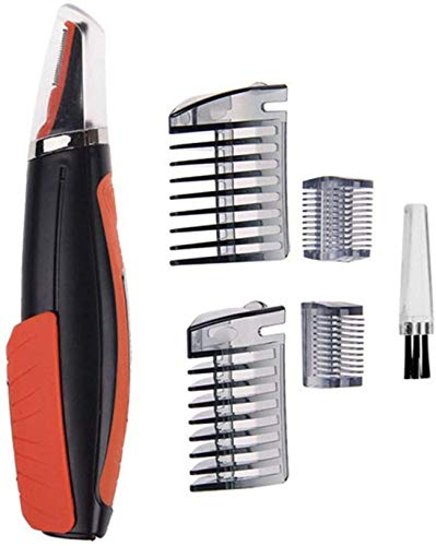 2 in 1 Hair Trimmer, Professional Painless Hair Trimmer for Nose, Ears, Eyebrows