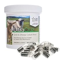 UltraCruz Goat and Sheep Cobalt Bolus, 25 boluses
