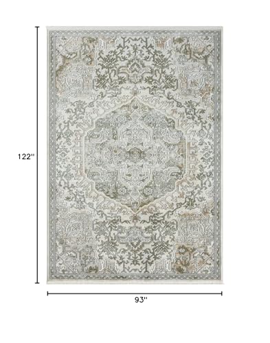 Alfombra Abani Savoy 237x310 cm Beige Vintage miniatura 2