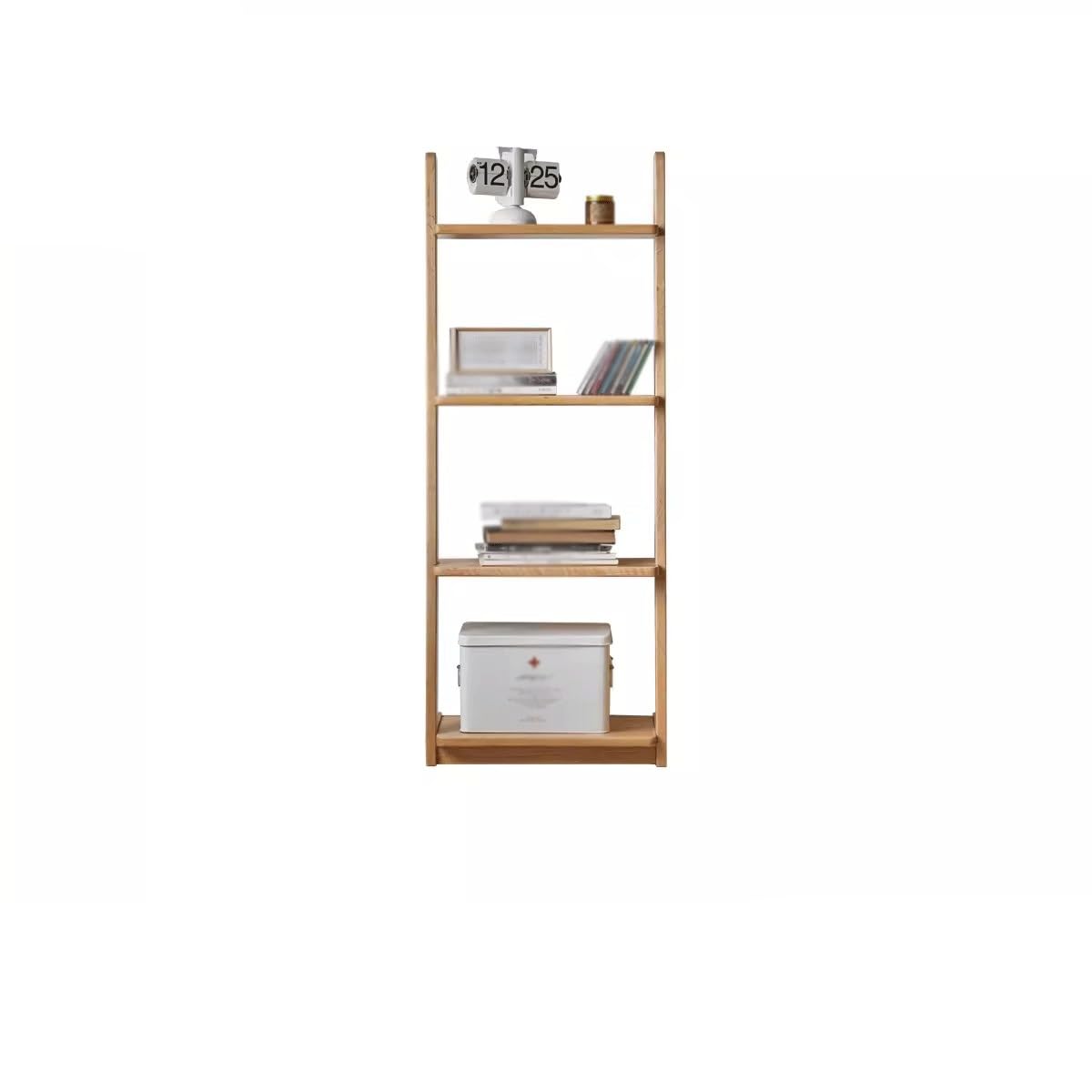 Półka na książki All Solid Wood Bookshelf Oak Living Room Storage Rack Modern Simple Bookshelf Study Room Creative Display Rack biblioteka
