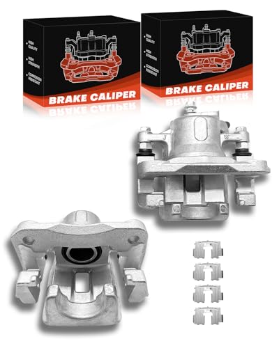 Image of TOVASTY 2PC Set Brake Caliper Left & Right Rear Side Set Compatible WithToyota RAV4 2006 2007 2008 2009 2010 2011 2012
