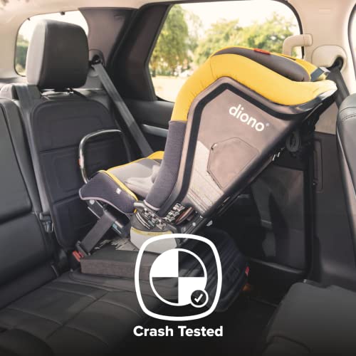 Diono Seat Guard Complete, Full Size Car Seat Protector For Under Child Car Seat, Crash Tested, Raised Edges, Thick Padding & Non Slip Backing For Durable Protection, Black #TOP6