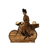 Cardboard People Miss Gulch on Bike Life Size Cardboard Cutout Standup - The Wizard of Oz 75th Anniversary (1939 Film)