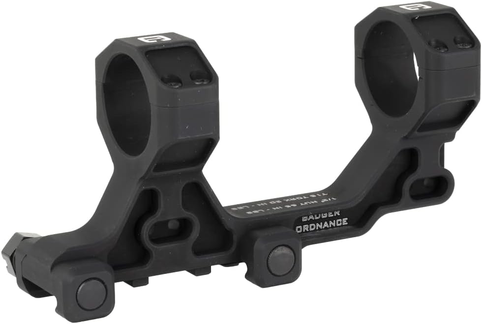 Badger Ordnance C.O.M.M. 30mm 1.93" Black Mount 193-300B