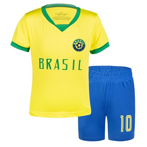 Image of Youth Soccer Jersey Boys Girls- Breathable Lightweight Football Training Shirt for Kids (Infant-Youth Sizes)