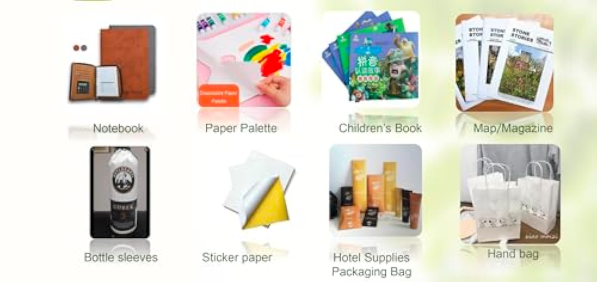 Pack of 10 Stone Paper Sheets, Waterproof and Tear Resistant
