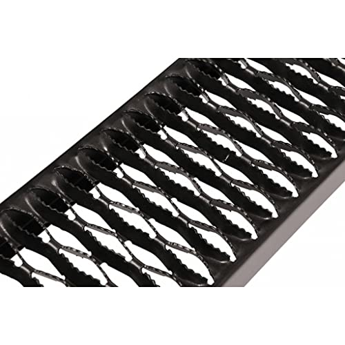Estribos Running Boards Rough Step negro 90 in acero miniatura 4