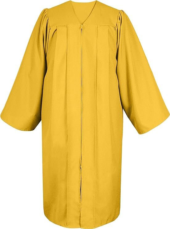 Image of Unisex Matte Graduation Cap and Gown 2026 with Tassel for High School and College Graduation