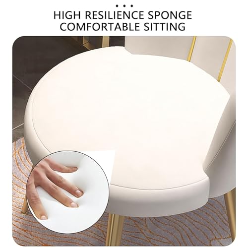 Tocador para dormitorio creado con sillón de terciopelo confortable y elegante 5