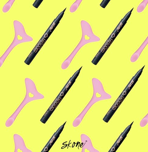 Skone Cosmetics Tattooed Eyeliner Duo Waterproof Líquido miniatura 5