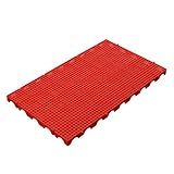 Tablero de palés de plástico, solución de almacenamiento de polietileno ligero para exhibición de ventas y protección del suelo