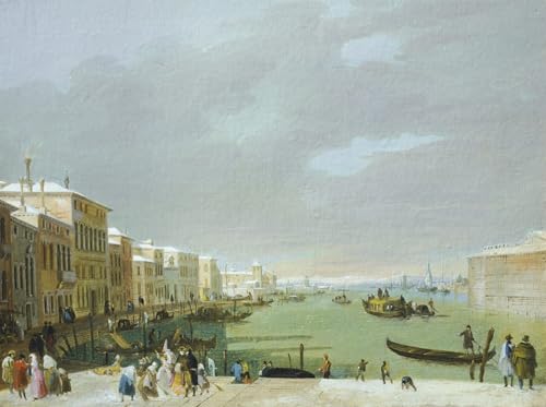 Toile Carnaval de Venise Bison 60x90cm pour habiller un mur de bureau vide et sans vie