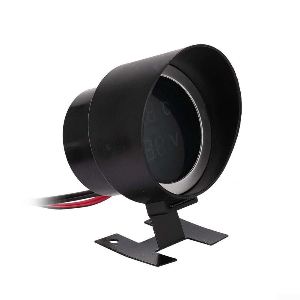 Medidor Digital 52mm Agua Voltaje LED Medidor Digital 52mm Agua