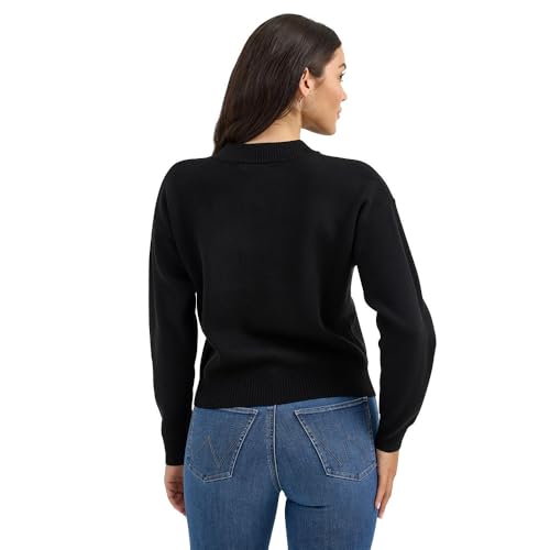 Wrangler Women's Black Sweater Crewneck3
