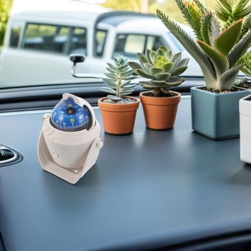 Boussole de voiture robuste avec boule guide rotative et support ajustable - 6