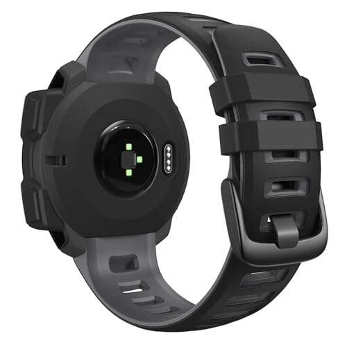 Bracelet Instinct 2 Solar en silicone ultra flexible haute résistance pour montre Garmin Tactical