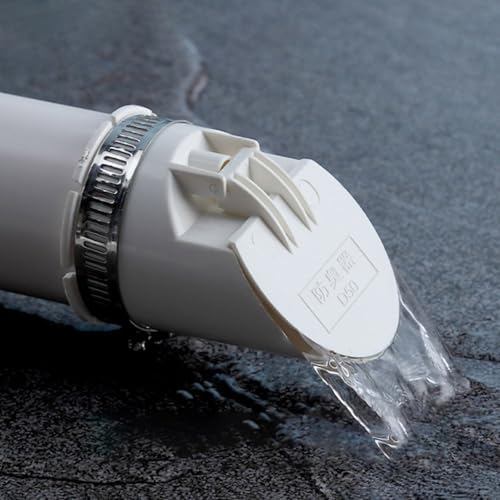 Tapa de desagüe de tubo PVC con válvula antiolor 160mm miniatura 3
