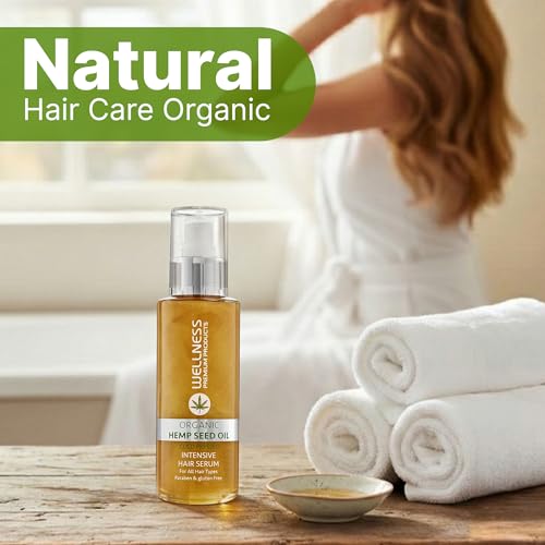 BEAUTY MADE EASY Welllness Premium Products Organic Hemp Serum, 100ML (3.4 oz),WPPS