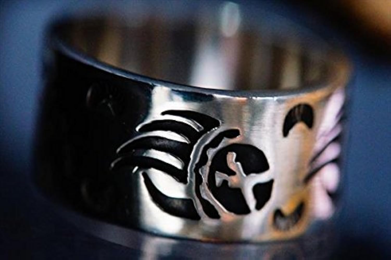 インディアン　ジュエリー　シルバーリング　ベアー INDIAN JEWELRY NAVAJO族 RB作 EAGLE RING SILVER×GOLD /ナバホ
