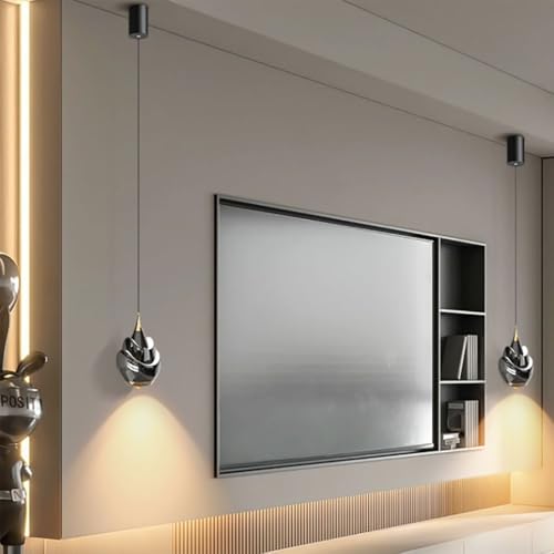 Lustre LED moderne 10W à 3 modes couleur pour chambre