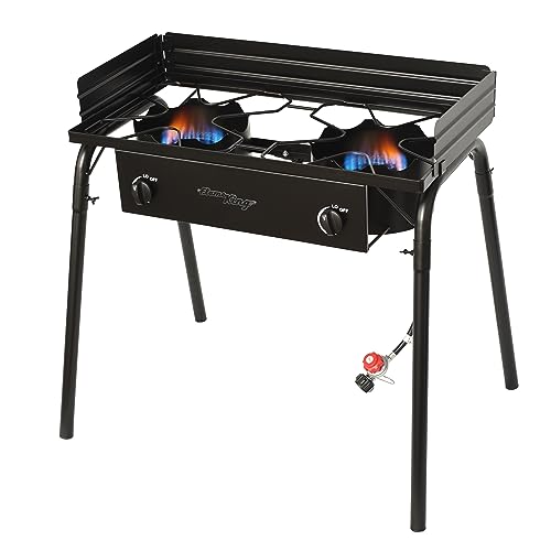 Flame King 200,000 BTU Propane Burner Gas Stove Heavy Duty Turkey Fryer