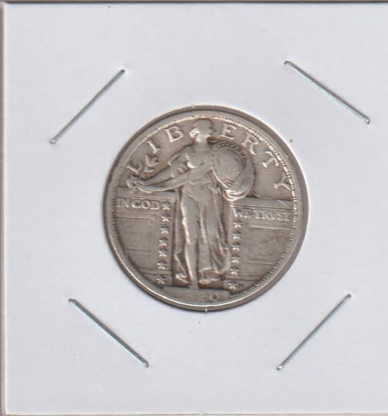 1920 Standing Liberty Quarter, 90% Silver