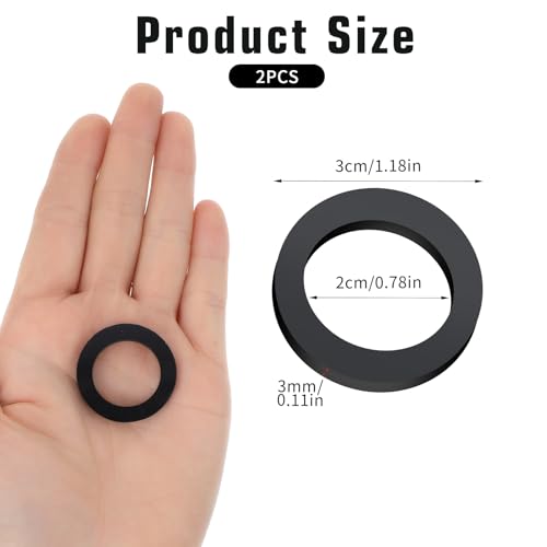 30 Stück Dichtungsringe 1 Zoll Flachdichtungen Dichtung Gummi Wasserhahn Unterlegscheiben Flachdichtung für Dichtung Duschkopf Waschbecken Ablauf Poolpumpe Pool