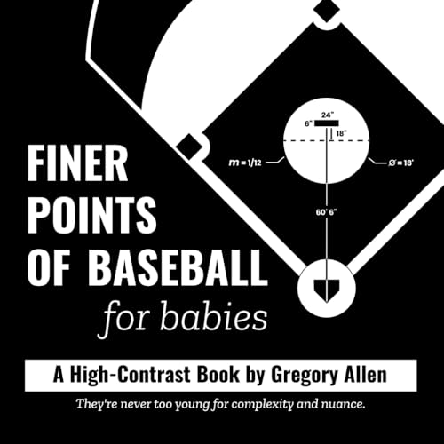 Image of Finer Points of Baseball for Babies: A High-Contrast Book (Finer Points for Babies)