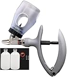 Pistola de InyeccióN Veterinaria, Jeringas AutomáTicas Ajustables y Continuas para Ganado, Ganado Vacuno, Cabras, Cerdos y Vacas(B-2ml)