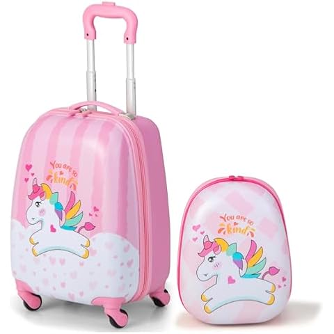 HOMFME Kids Luggage Set with Backpack Cover