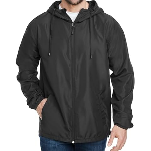 Burnside Lightweight Windbreaker XL Black Cover