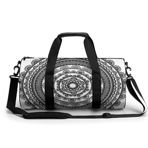 Sac de voyage Mandala Noir : la solution compacte contre le désordre