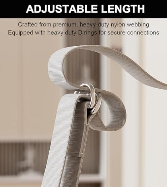 Pull Up Assistance Bands, Upgrade Pull Up Bands Assistance Bands with Foot Plate, Resistance Bands for Pull Ups, Heavy Duty Resistance Bands Match Pull Up Bar for Doorway