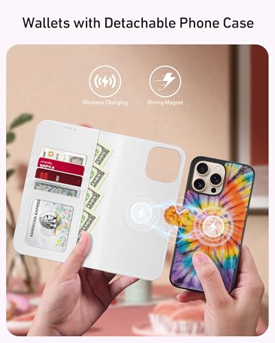 Étui portefeuille iPhone 16 Pro anti-rayures protégeant vos cartes du piratage RFID - 2