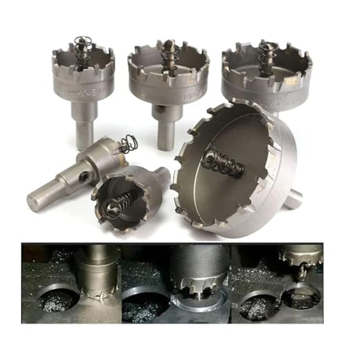 Set de 6 brocas expandibles de carburo de tungsteno 22-65mm miniatura 2