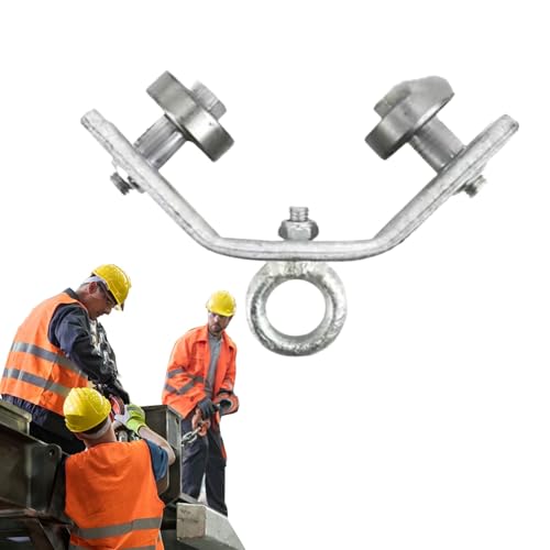 Rouleau de remorque pour grue avec rangement pour matériel de levage, moyen de traction très résistant avec force de traction stable pour chantiers de construction et...