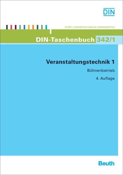 Veranstaltungstechnik 1 Bühnenbetrieb manuel régisseur scène