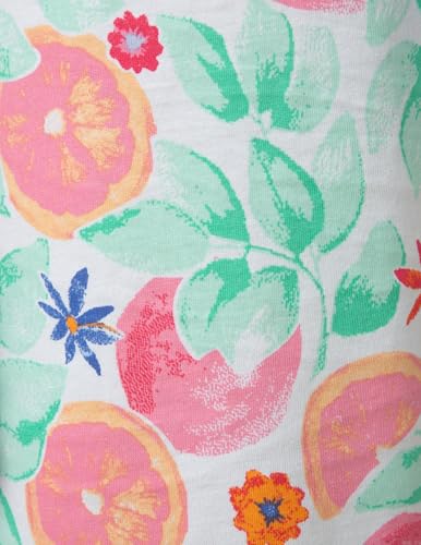 Image of HUE Women's Summer Vacation Pajama Separates, Soft, Whimsical Print Pjs with Tropical Beach Themes, Flip Flops, Cocktails