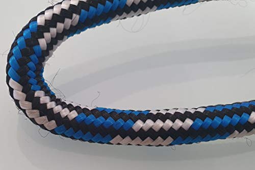 GUIA DE CORDA PARA CÃES DE MÉDIO E GRANDE PORTE (0,8 METROS) (AZUL)