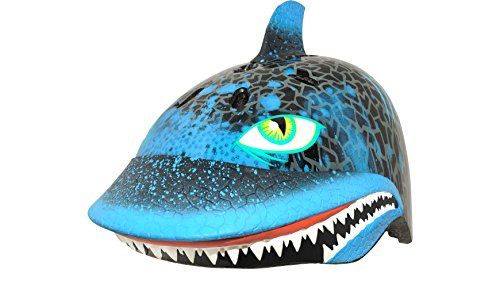 Raskullz Capacete Shark Attax (preto, a partir de 5 anos)