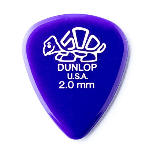41R200 Delrin extra dur 2mm : attaque nette et plectre rigide x72
