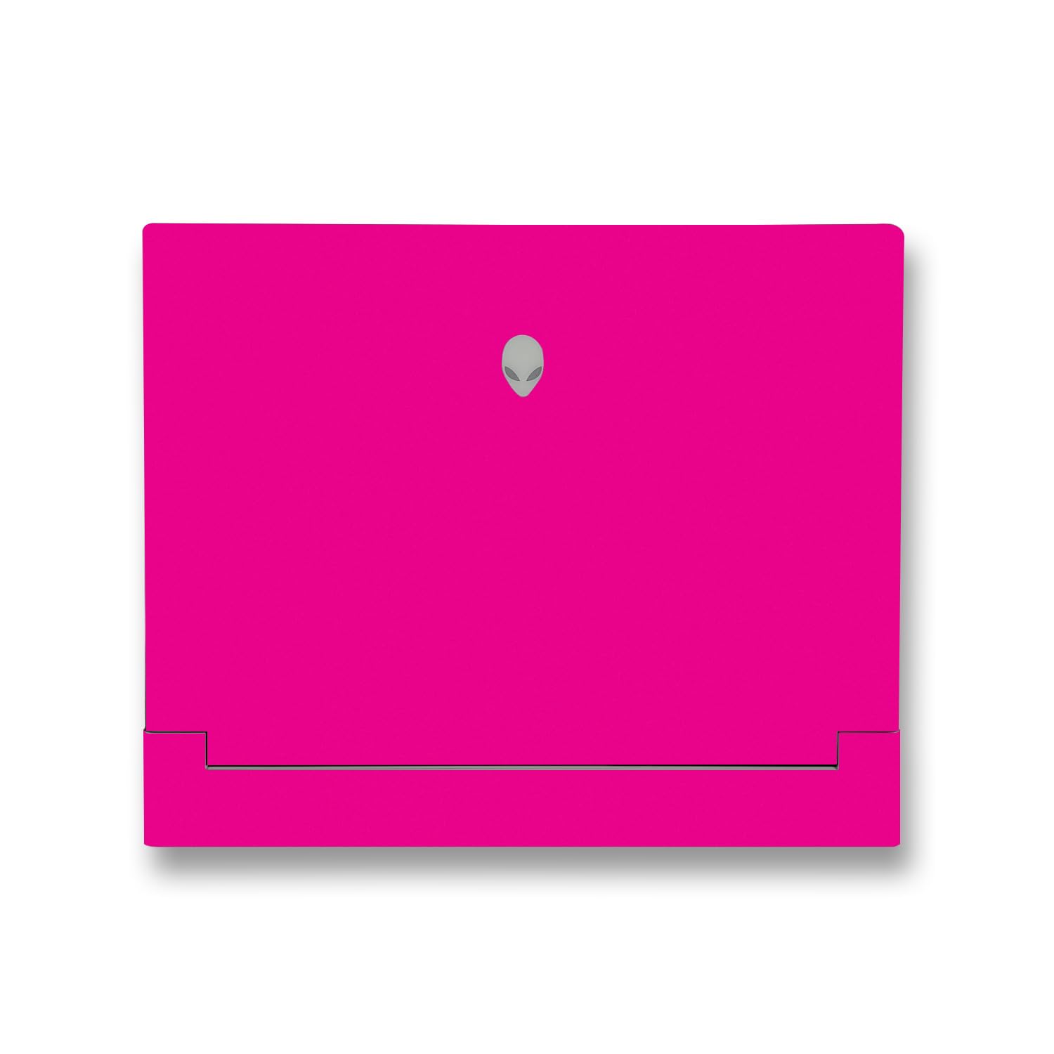 MightySkins Skin Compatible with Alienware X14 R2 (2023) Full Wrap Kit - Solid Hot Pink | Protective, Durable, and Unique Vinyl Decal wrap Cover | Easy to Apply &amp; Change Styles | Made in The USA