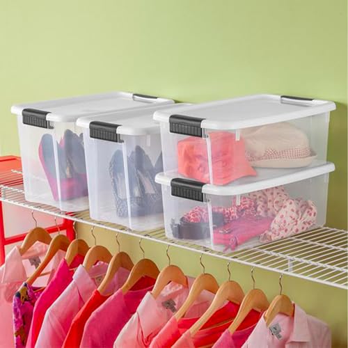 Sterilite Ultra Latch Box, 30 Quart, 6Pack Bundled with 18 Quart, 6 Pack - image 8