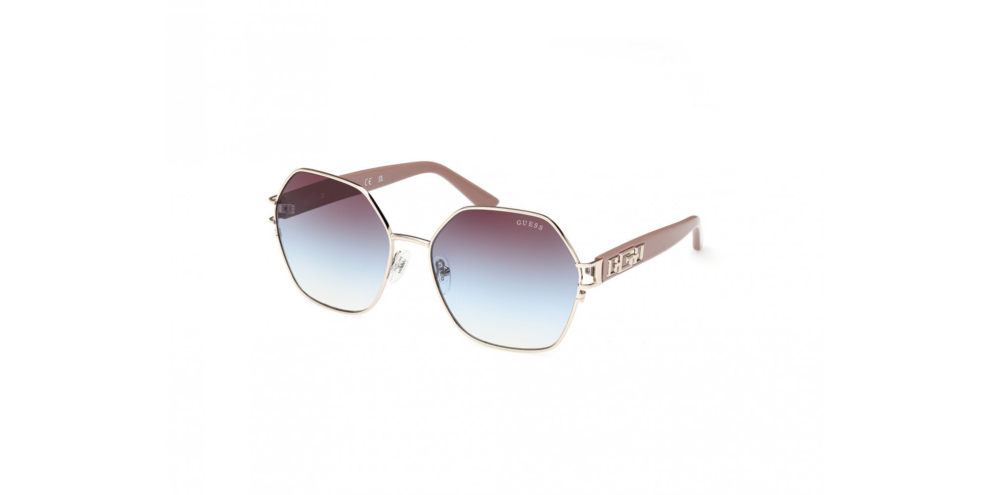 Guess Women's Yellow Authentic Stylish Glasses With Top-Notch Service - Sunglasses - 59 Mm - Accessories
