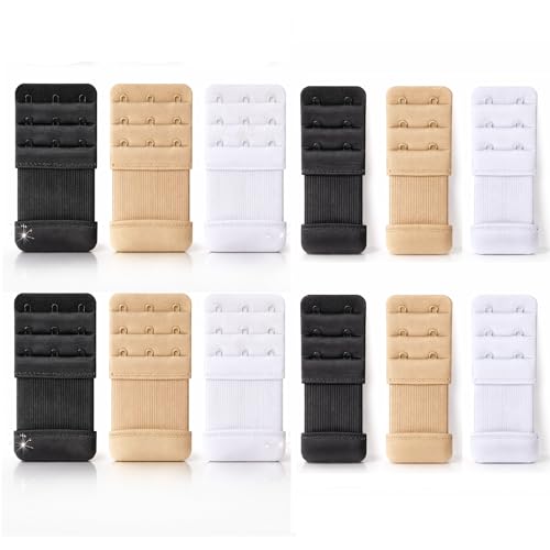 Image of SOFTSTYLE Premium Bra Extenders for Women 3 Hook 2 Hook Combo